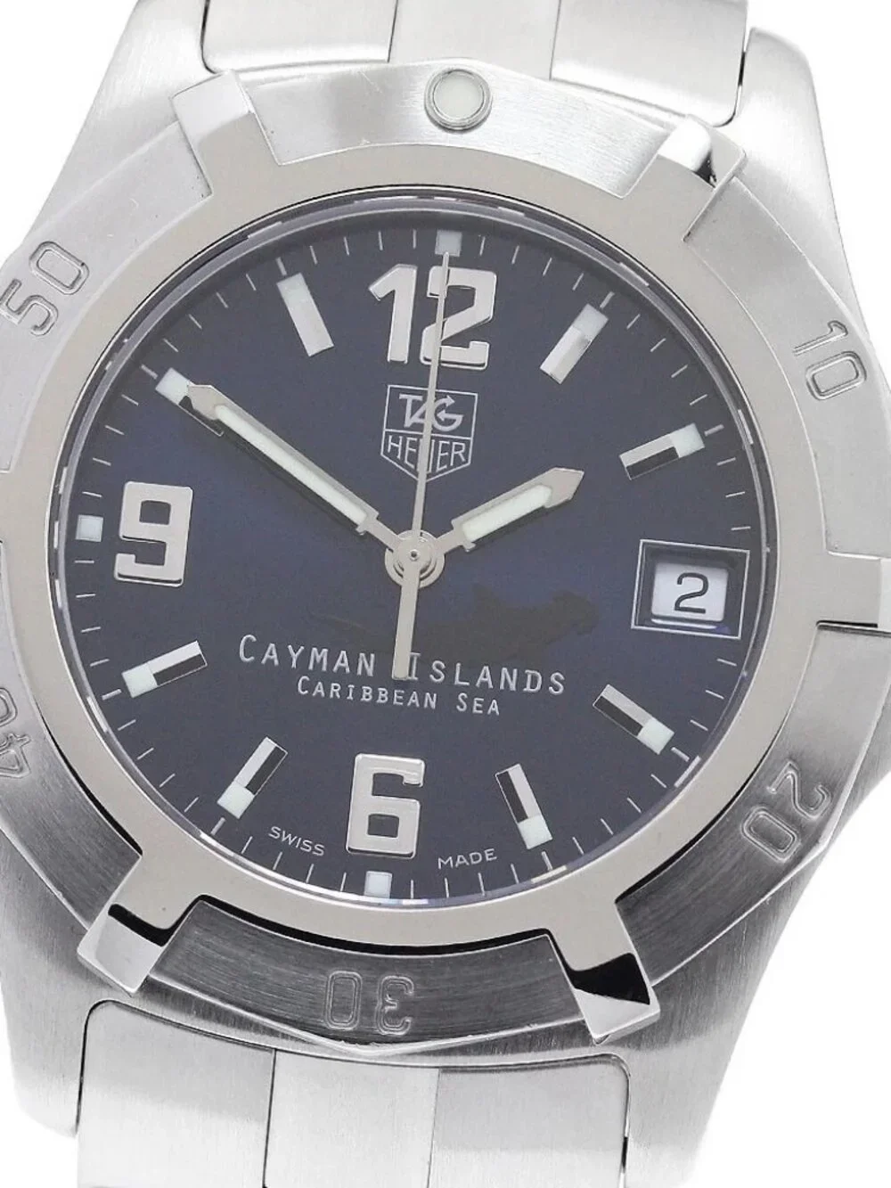 TAG HEUER 2000 Exclusive Cayman Islands WN111M Date Quartz Men's Watch_971556